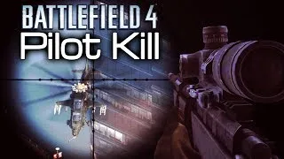 Battlefield 4 - Pilot Kill (M40A5 vs Z-10W Attack Helicopter)