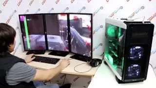 Тестирование Skynet PC [5930K, GTX 980 SLI] В 4K, на 3 мониторах