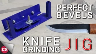 Knife Grinding Jig - DIY PERFECT BEVELS