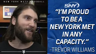 Trevor Williams on seven shutout innings, Brandon Nimmo's outstanding catch | Mets Post Game | SNY