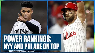 MLB Power Rankings: Yankees & Phillies hold top spots while the Dodgers and Braves tumble