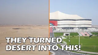 FIFA World Cup Qatar 2022 - Al Bayt Stadium - Construction Timelapse