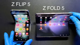 SAMSUNG Z FOLD 5 AND Z FLIP 5|| UNBOXING ||