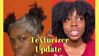 I Texturized My Natural Hair! TYPE 4, African Pride | 2 Months Update!