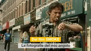 Film SMOKE (1995) - Le fotografie del mio angolo, progetto fotografico di Auggie Wren - ITA