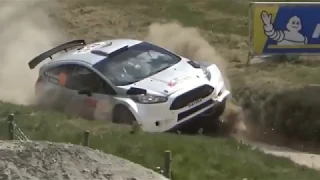 WRC 2 - Vodafone Rally de Portugal 2018: CRASH  BRENDAN CUMISKEY  in FAFE JUMP