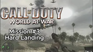 Call of Duty: World at War Walkthrough Mission #3 - Hard Landing [No Commentary]