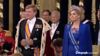 Dutch crowning: Willem-Alexander sworn in as king