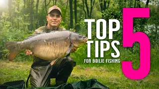 TOP 5 TIPS FOR BOILIE FISHING! Carp fishing bait tips with Adam Reed! Mainline Baits Carp Fishing TV