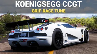 Forza Horizon 5 Tuning - 2008 Koenigsegg CCGT - FH5 Grip Race Build, Tune & Gameplay