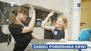 Pobieranie krwi u dzieci - jak to robimy w BlueMed KIDS w Katowicach