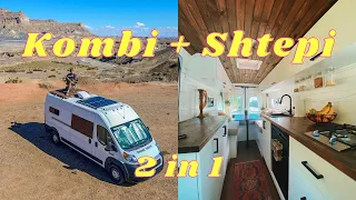 Shqiptari me shtëpi unike mbi rrota që jeton VANLIFE lifestyle  |  Vlog shqip