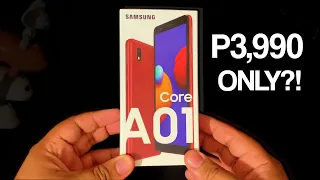 Samsung Galaxy A01 Core - Unboxing & Review | Jexx's Vlog