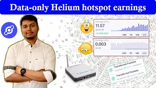 How much HNT can you earn with a data-only Helium hotspot