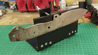 DIY: How to make magnetic bevel grinding jig without welding (trash to treasure)