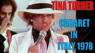 TINA TURNER ~ "ITALIAN CABARET" Live 1978 ~ "Good Times" & "Acid Queen" + Interview on Italian TV