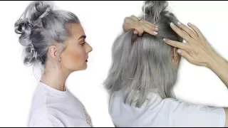 Mohawk Top Knot Hairstyle Tutorial | Short Hair | LoveFings