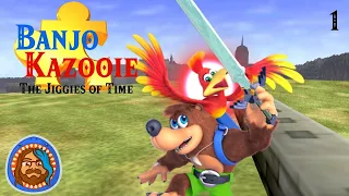 Ocarina of Time Except Link is a Bear and Navi is a Bird | Banjo Kazooie: The Jiggies of Time Part 1