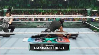 WWE 2K23 Wwe Wrestlemania 40 Sunday Night 2 Damian Priest Vs Drew Mcintyre World Heavyweight Title