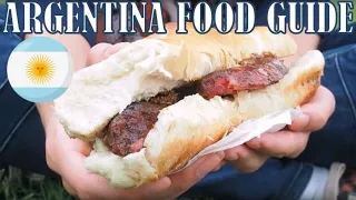 Argentina Food Guide Compilation [BEST OF ARGENTINE CUISINE]