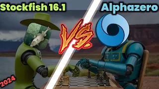 Scotch Gambit ⁉️  Stockfish 16.1 vs AlphaZero