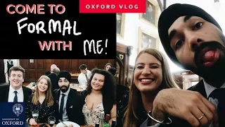 COME DINE WITH ME  | Oxford Formal Hall | This Is Mani