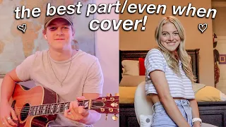 Even When/The Best Part Cover! *by olivia rodrigo & joshua bassett*