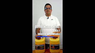 Diferencias entre Sika-1 y SikaCem Impermeable 🔺 Aditivos y Adiciones para concreto 👷🏻‍♂️🏭