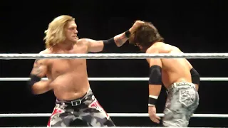 John Morrison / John Hennigan vs The Rated-R Superstar Edge Raw Live St Etienne 2010