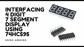 HOW TO COUNT 0 TO 9999? | ON 4 DIGIT 7 DISPLAY USING 74HC595 | USING ARDUINO