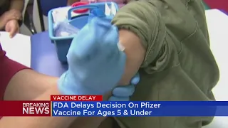 Awaiting Results of New Study, FDA Delays Pfizer COVID Shot For Children Ages 5 And Under