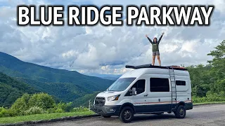 Van Camping Along the Blue Ridge Parkway | Asheville NC to Shenandoah National Park