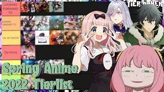 SPRING ANIME 2022 TIERLIST!