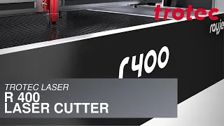 Trotec Laser: r 400 Laser Cutter