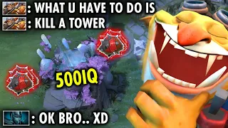 DOTA 2 BUT KILLING TIER3 TOWER IS A VICTORY!!