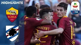 Roma 4-1 Sampdoria | El Shaarawy Double As Roma Ease Past Sampdoria | Serie A