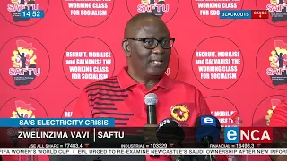 SAFTU to join EFF electricity shutdown