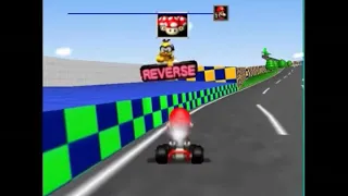 Mario-Kart Driving Agent Demo: Deep Recurrent Reinforcement Learning for Self-driving Agent