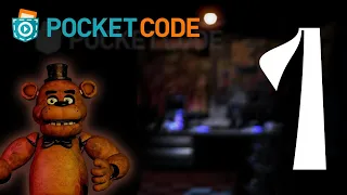 Tutorial to make fnaf in pocket code |1| Blank for buttons