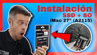 🔥¡ESTE iMAC ES BRUTAL!🔥 ¿CÓMO INSTALAR SSD Y SO AL IMAC 27 2019 (A2115)?