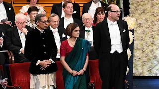 Abhijit Banerjee, Esther Duflow go traditional to receive Nobel Prize in Sweden