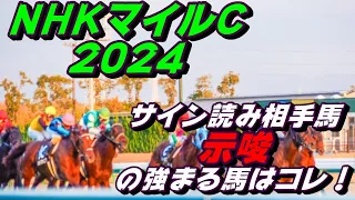 NHKマイルカップ2024サイン読み相手馬｜解読の示唆の強まる馬はコレ！