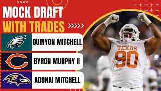 FINAL NFL MOCK DRAFT 2024 WITH TRADES | I HAVE THE SCRIPT!