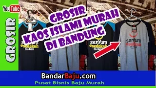 Pusat Grosir Kaos Islami Murah di Bandung | 0856 9226 9240