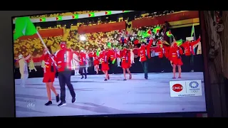 Guyana at the Tokyo 2020 Olympics Opening Ceremony