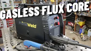 Gasless Flux Core Welding   [ Primeweld Mig 180 ]