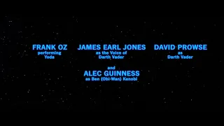 What if - Return of the Jedi (1983) original theatrical end credits with film effects