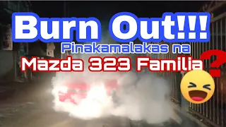 NewYear2023 We Burnout our Mazda 323 Familia