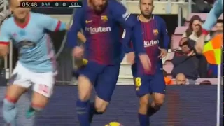 Messi Fastest Counter attack || Barcelona vs Celta Vigo