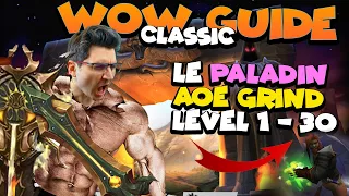 Wow classic Guide -  Monter un paladin en AOE grind (Level 1-30)